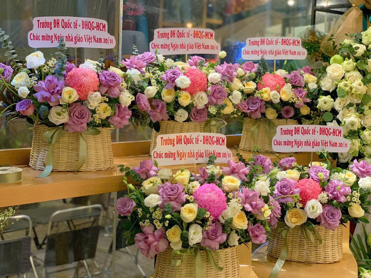 Cam kết khi đặt điện hoa khai trương Đà Nẵng 