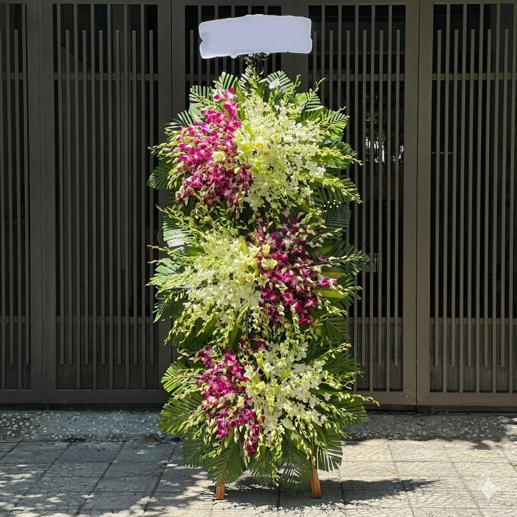 Màu sắc hoa chia buồn Buôn Ma Thuột và ý nghĩa